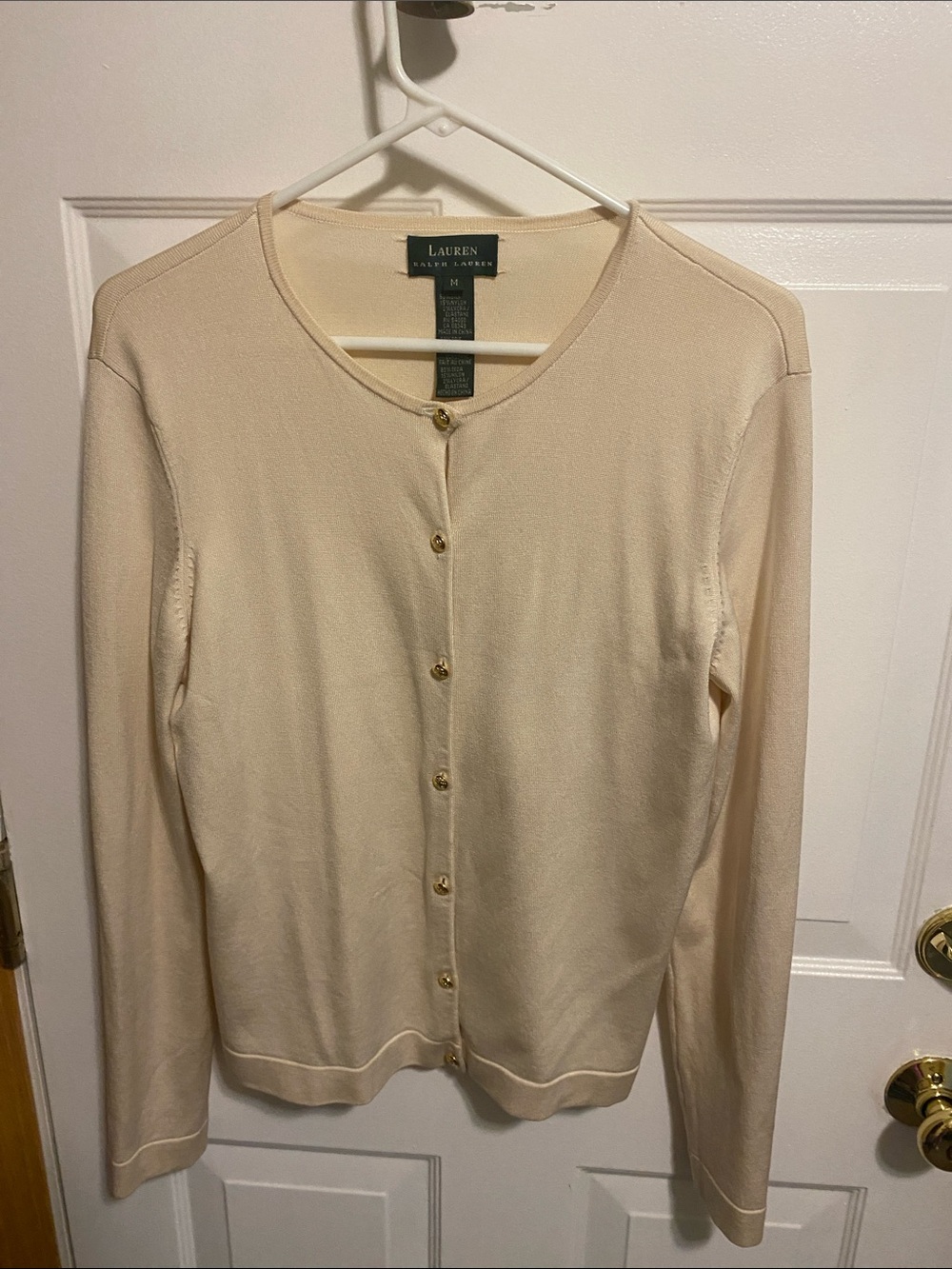 Minimalist Ralph Lauren silk blend cardigan